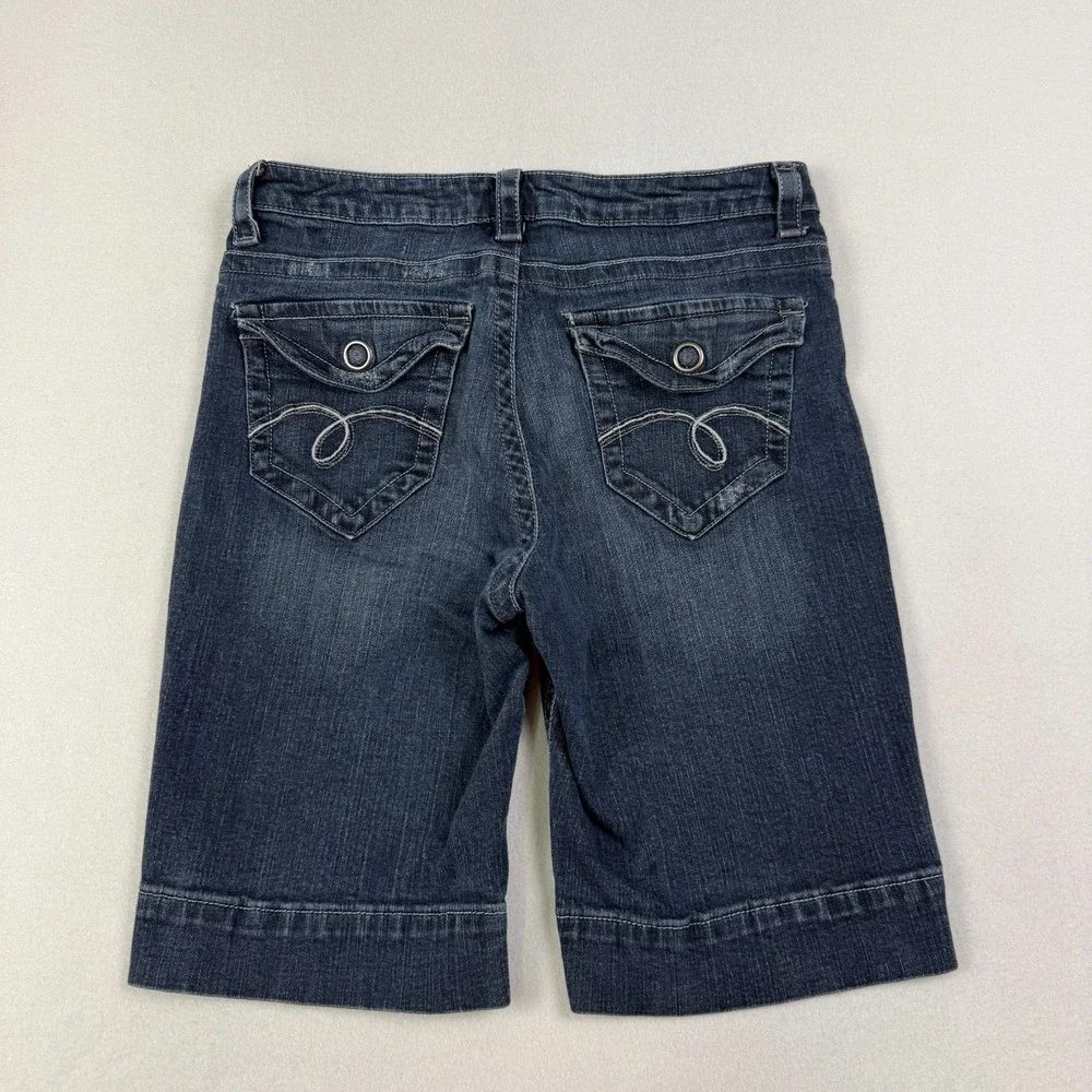 Lee Riders Silver‎ Edition Womens Bermuda Shorts Size 14M (31x10 fit) Distressed
